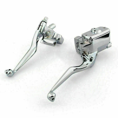 Skull Reservoir Brake Clutch Levers for Kawasaki Vulcan 800 1500 1600 (1996–2009)
