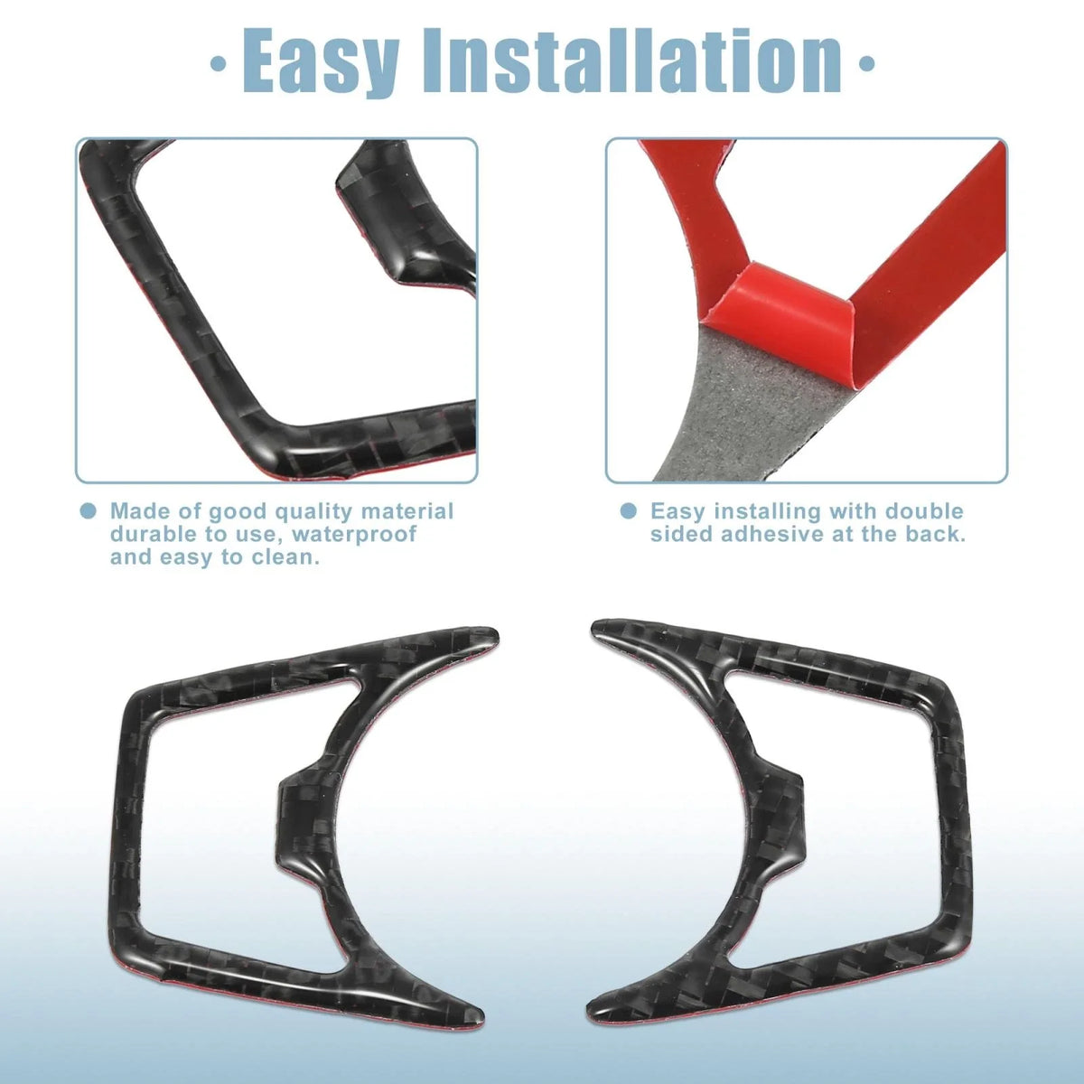 2X Headlight Lamp Switch Trim Cover for Ford Mustang (2015–2020)