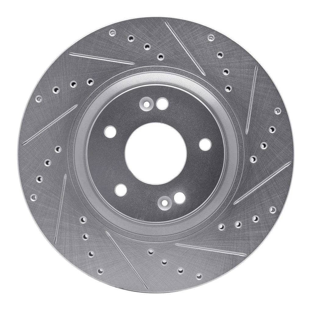 Rotor Set for Hyundai Azera (2012–2017) ALX-PAU-DF-7512-03005-CLA1, Drilled & Slotted