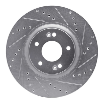 Rotor Set for Hyundai Azera (2012–2017) ALX-PAU-DF-7512-03005-CLA1, Drilled & Slotted