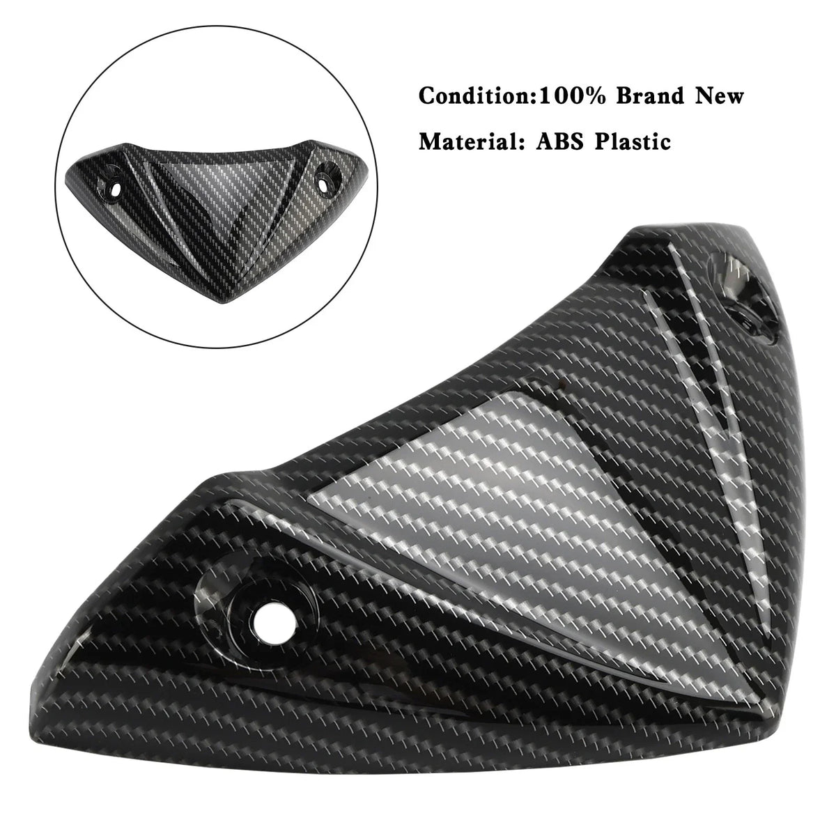 Carbon Headlight Instrument Cover for Suzuki GSX-S 1000 (2015–2020)