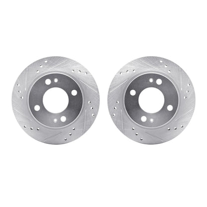 2X Brake Discs for Mitsubishi Mirage Front (2014–2015) WGPN1-72034