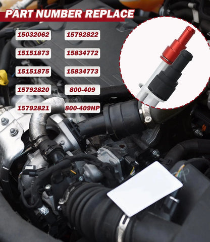 Aluminum HVAC Heater Hose Connector for Cadillac Escalade (For00815)