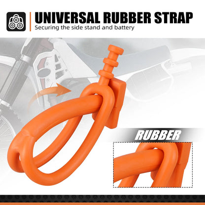 Rubber Strap Side Kick Stand for KTM 125 200 250 350 450 500 EXC XCF XC F (1998–2022)