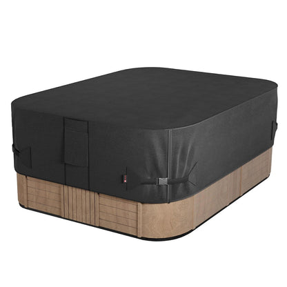 Outdoor Waterproof Rectangular Hot Tub 85" x 67" (7'1" x 5'7")