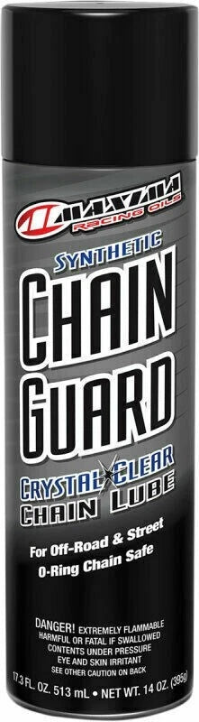 Maxima Racing Oil Synthetic Chain Guard for Motorcycle (14 oz) 3605-0068