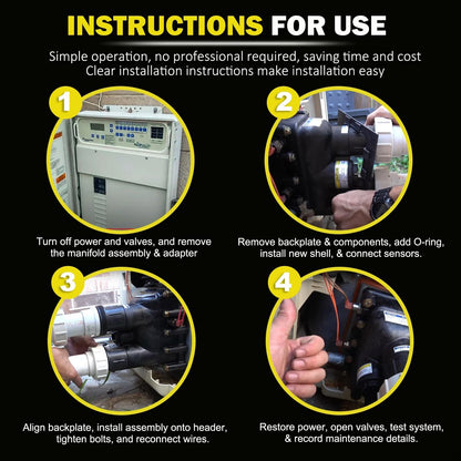 Manifold Kit for Pentair MasterTemp/Max-E-Therm 400 Pool Heater