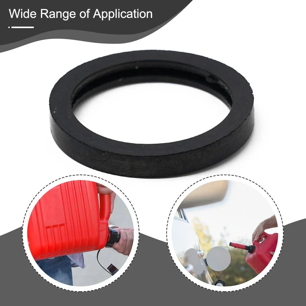 Gas Can Spout Gasket 3x0.5cm/1.18x0.19inch Black