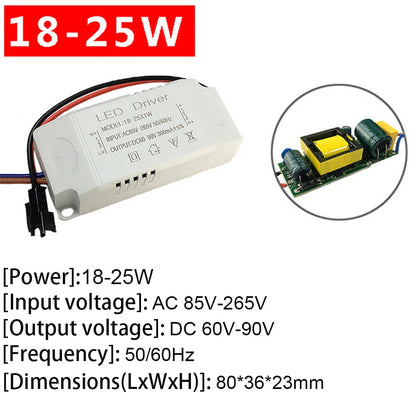 10PCS LED Driver Transformer Power Supply 90V 300mA DC 25W