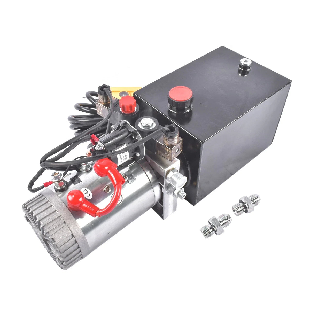 2X 12V 2.1HP Hydraulic Pump for Dump Trailer