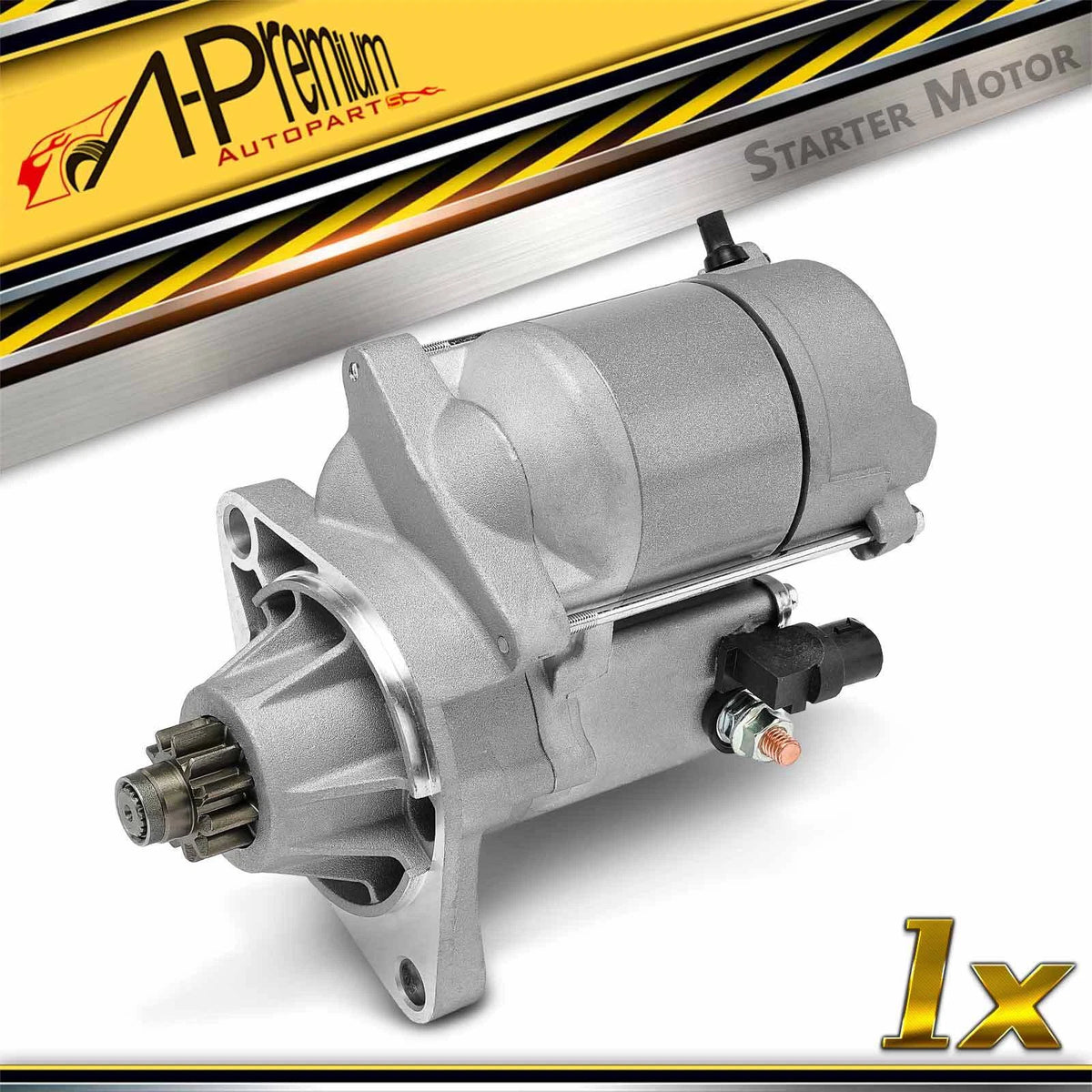 Starter for Dodge Ram 2500 3500 (1999–2003) 1.4KW 12V CW 11-Teeth, 17895, 56027703AB, 56027703AC, 17788N