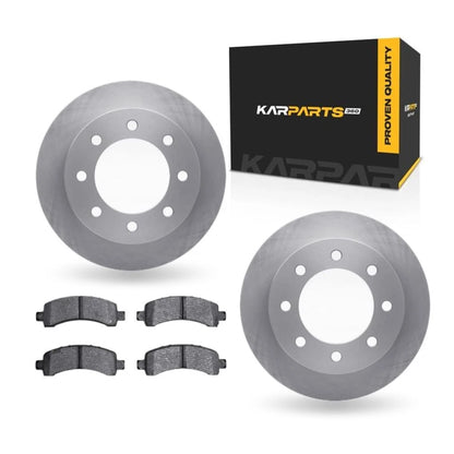 Set of 2 Brake Rotors for GMC Savana 3500 (2018–2020) ALX-PAU-DF-6512-48082-CLA2