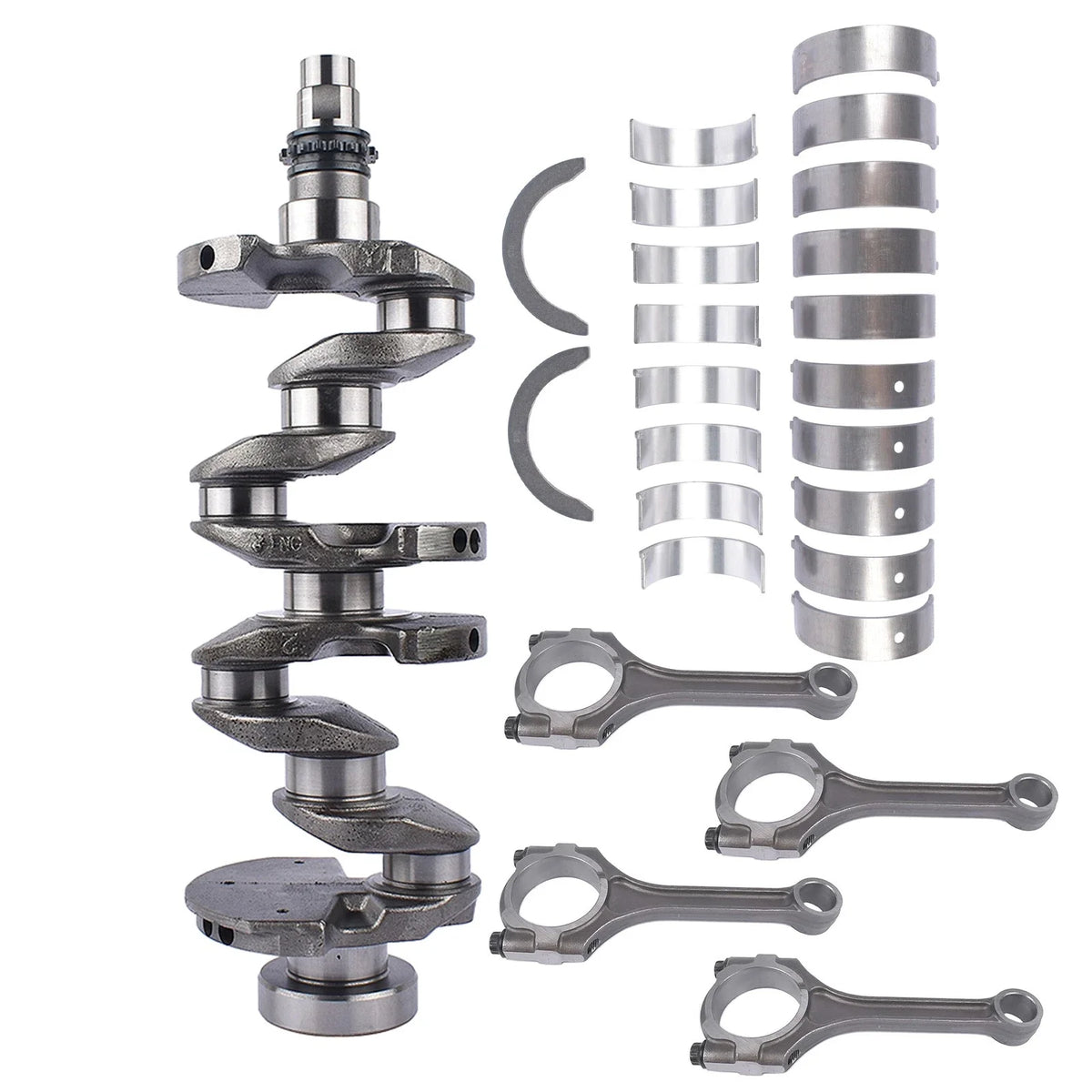 Set of 4 Crankshaft Main & Rod Bearings for Hyundai Accent Veloster (2011–2019)