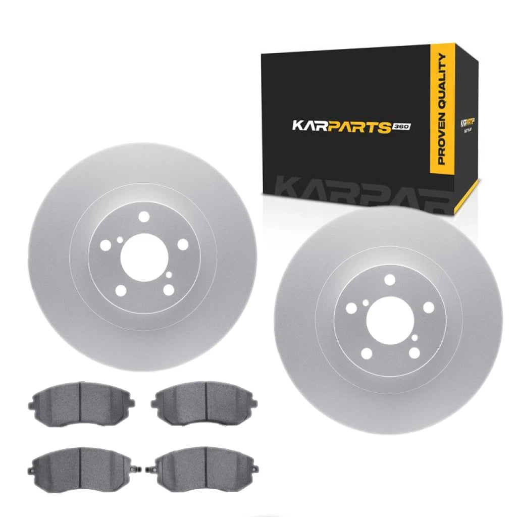 Set of 4 Rotors and Brake Pads for Subaru Outback (2005–2012) ALX-PAU-DF-4512-13078-CLA2