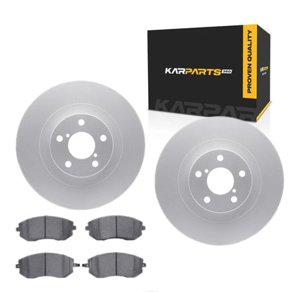 Set of 4 Rotors and Brake Pads for Subaru Outback (2005–2012) ALX-PAU-DF-4512-13078-CLA2