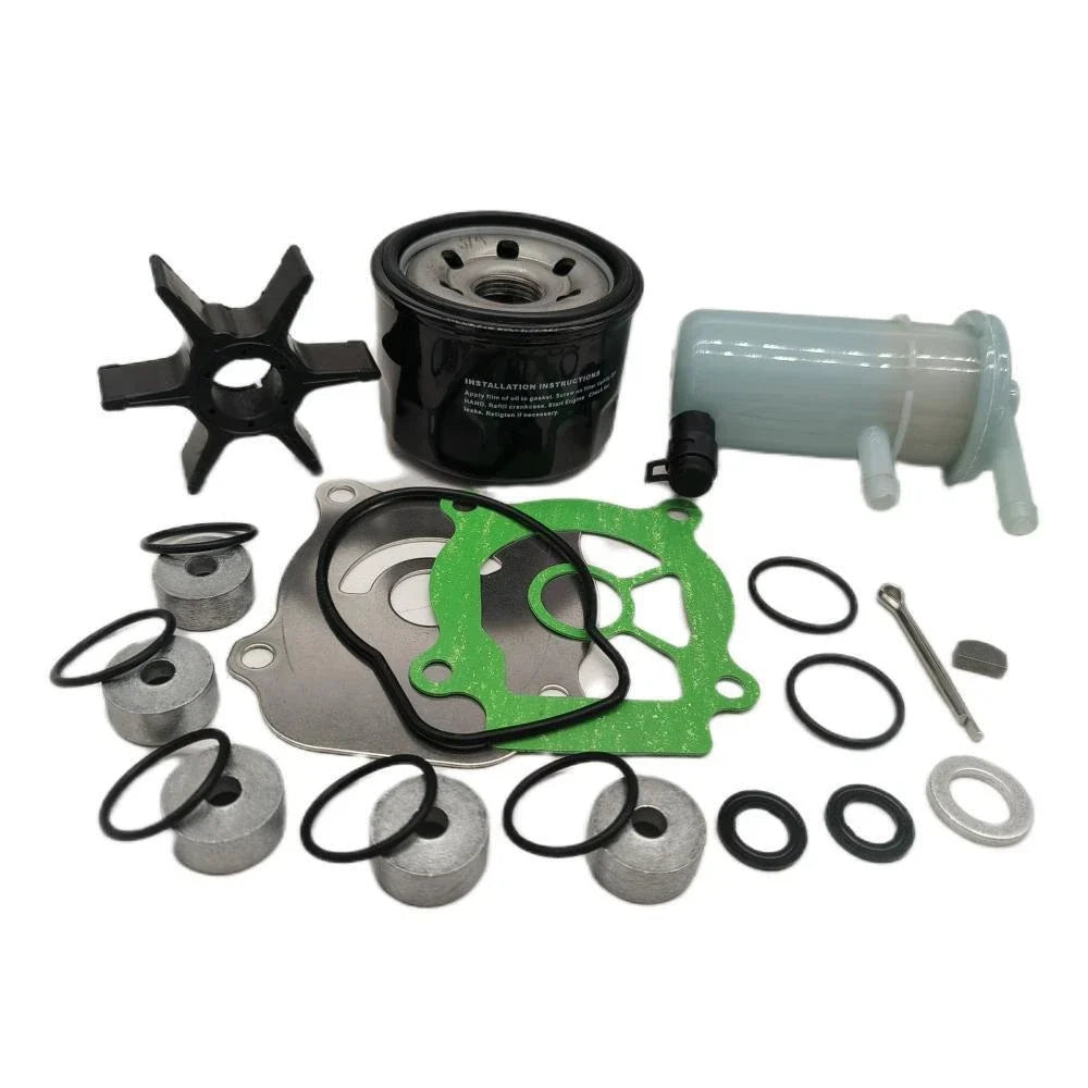 Maintenance Service Kit for Suzuki DF20 DF25 Outboard (17400-95870, 17461-96303)
