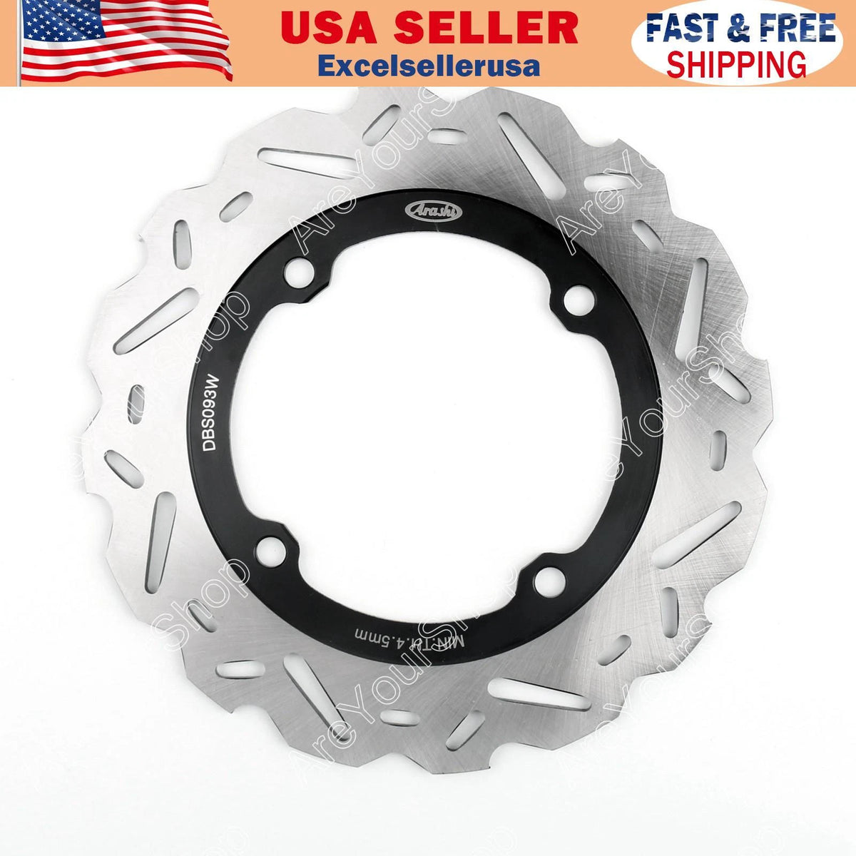 Rear Brake Rotor Disc for Honda CB500F CB500X CBR500R (2013–2015) M538-R036