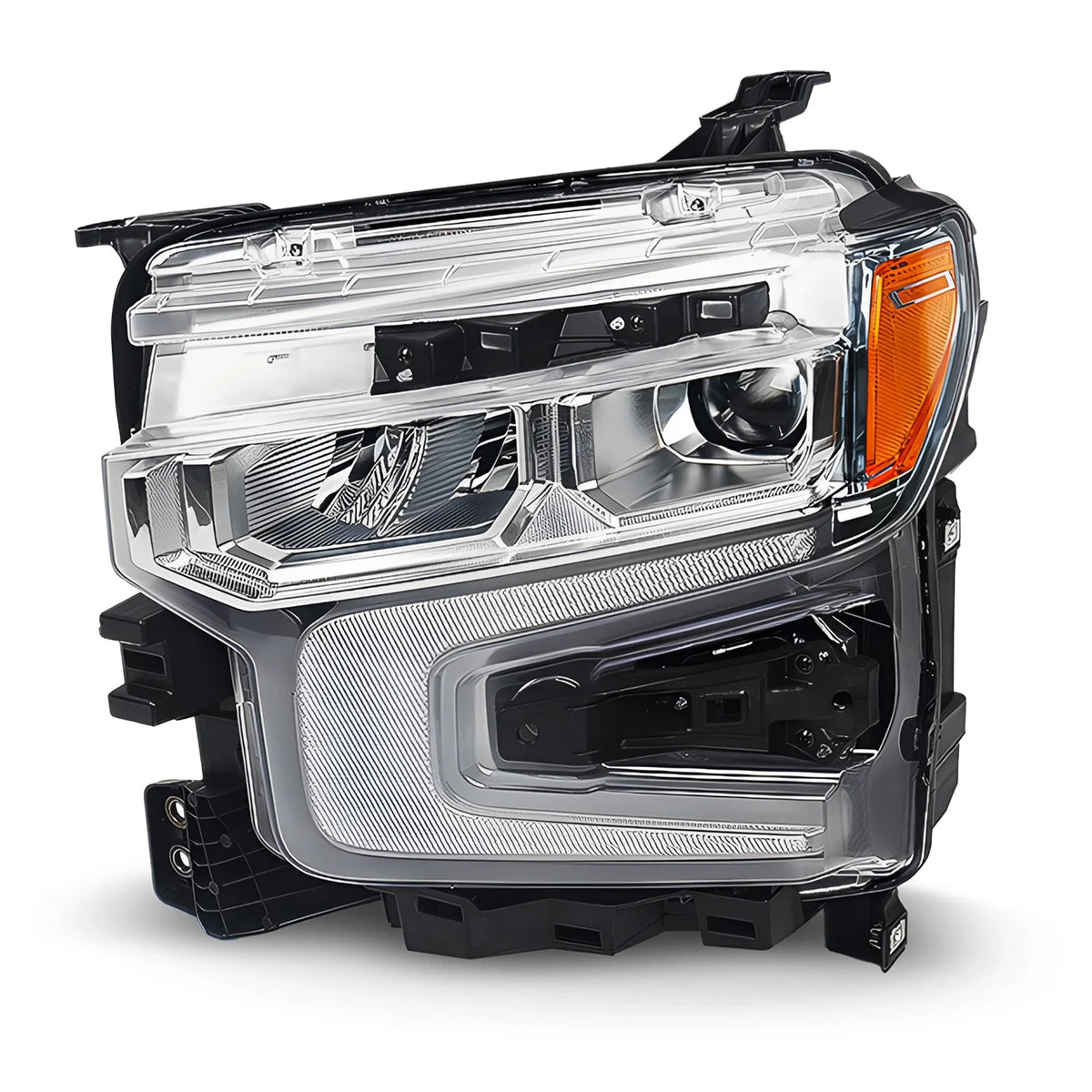 LED Headlight for Chevy Silverado 1500 LT/RST (2022–2026) w/Chrome Bezel