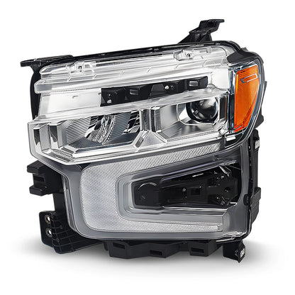 LED Headlight for Chevy Silverado 1500 LT/RST (2022–2026) w/Chrome Bezel