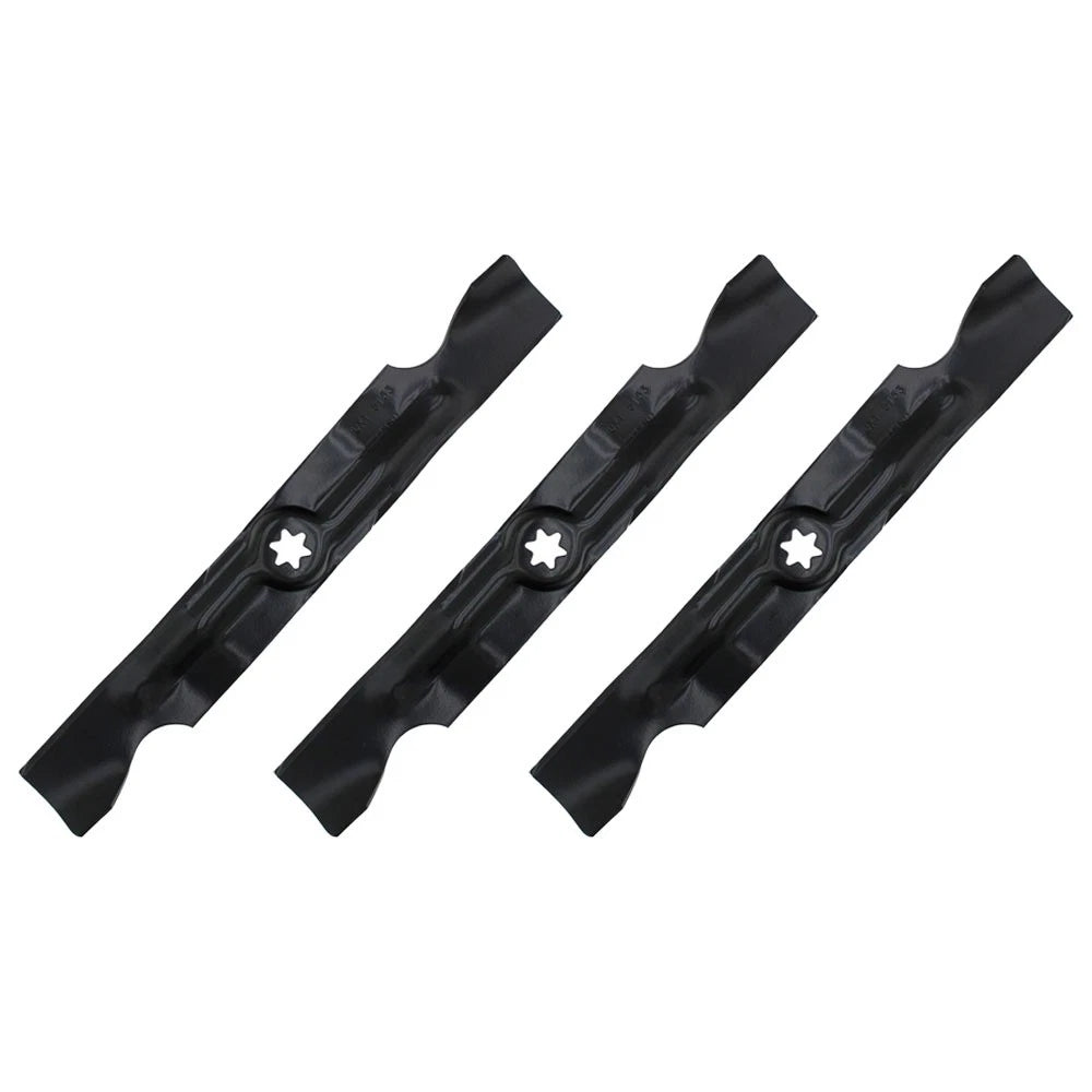 3 PK Blades for Gator Cub Cadet Troy Bilt RZT 50" Deck Mowers