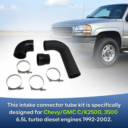 Turbo Intake Connector Tube Kit for Chevy GMC C/K2500, 3500 (6.5L Diesel)