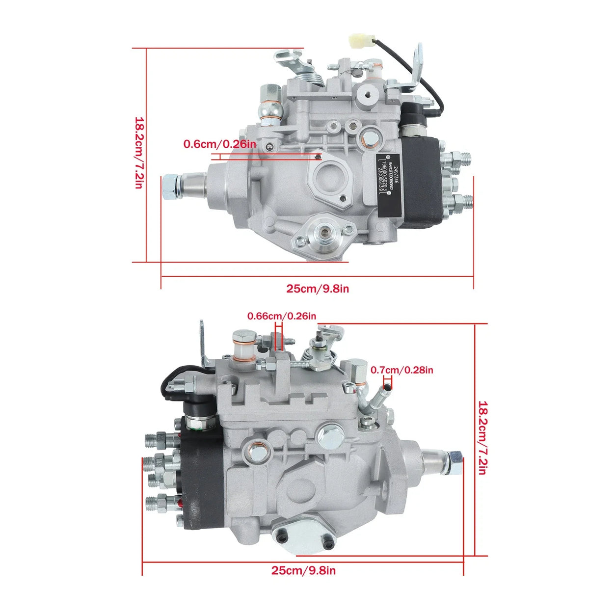 Fuel Injection Pump for Cat 236B 246B 3044C (249-7346, 196000-5020, 32A65-37030)