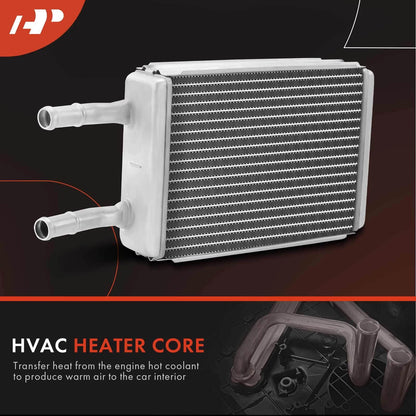 Rear HVAC Heater Core for Ford E-350 E-450 E-150 Econoline (1992–2021) - 94783, F2UH18476BA, F2UZ18476B, 9010004