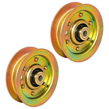 2X Idler Pulleys for Husqvarna, Electrolux, Poulan