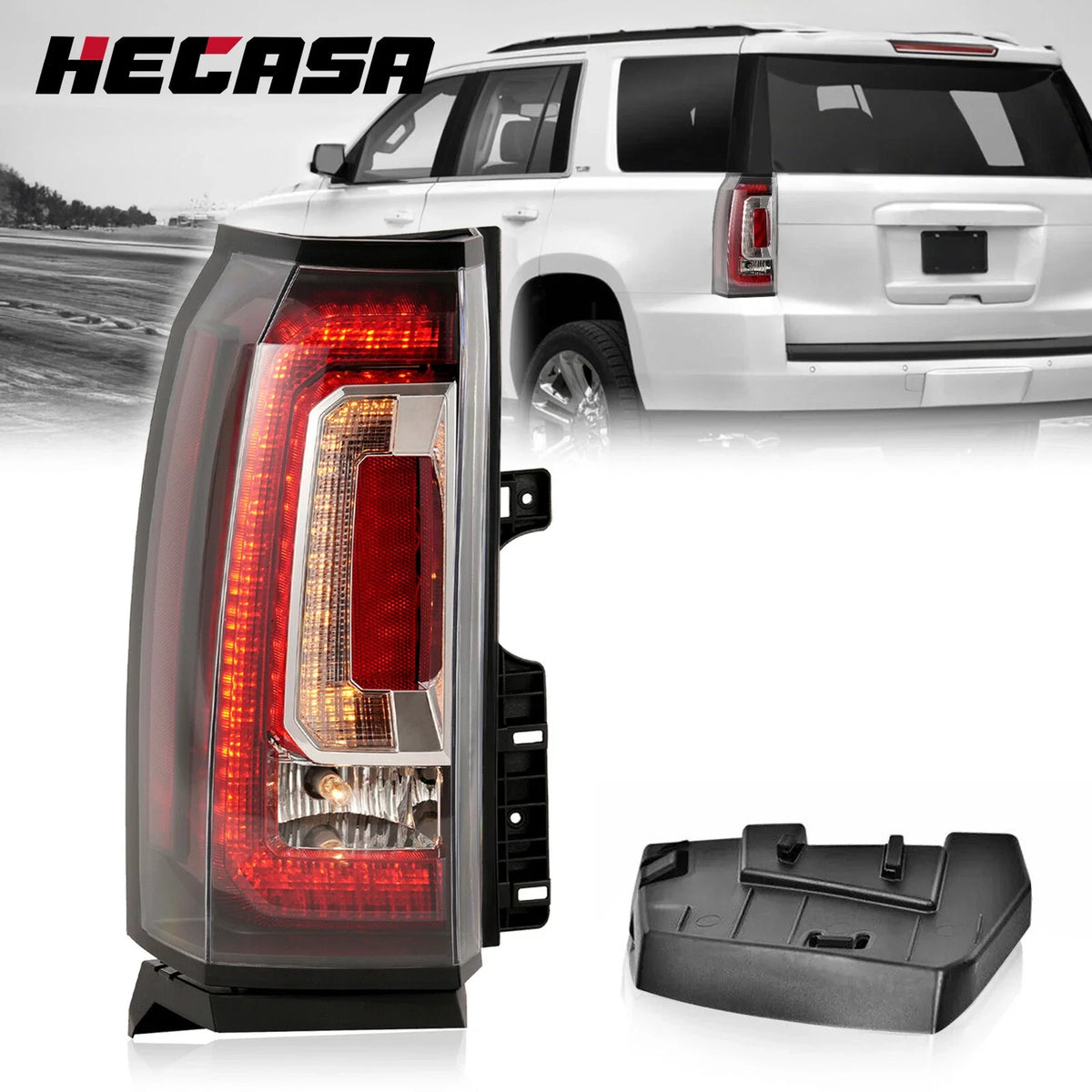 LED Tail Light Brake Lamp Driver Side for GMC Yukon/Yukon XL (2015–2020)