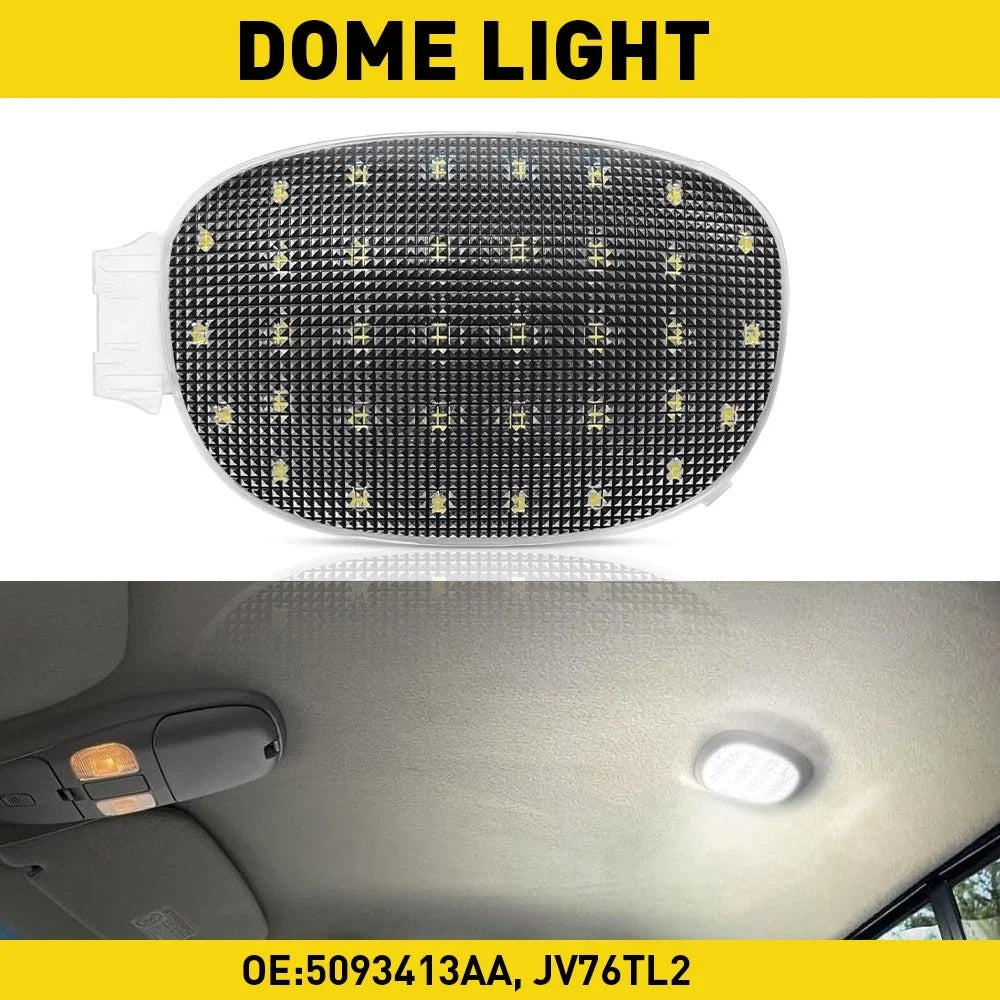 LED Inner Roof Dome Reading Light for Chrysler Sebring (2001–2004) 5093413AA