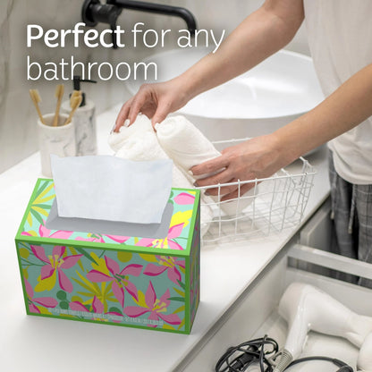 Set of 6 Disposable Paper Hand Towels for Various Uses (360 Total Tissues)