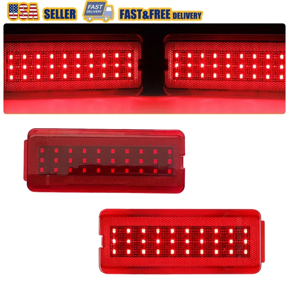 Set of 2 LED Interior Door Panel Lights for Ford F250 F350 Super Duty (1999–2007)