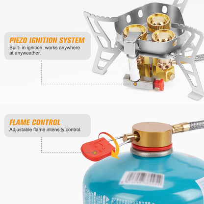 1 LB Propane Tank Adapter for Winter Use (6800W)