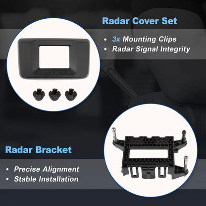 Front Bumper Distance Sensor Milliwave Radar Cover for Honda Accord (2018–2022)