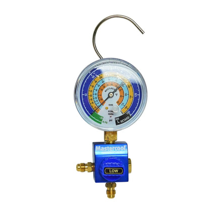 Mastercool 92103-53 Manifold Gauge with 1/4" Ball Valve for R600a R290 R134a