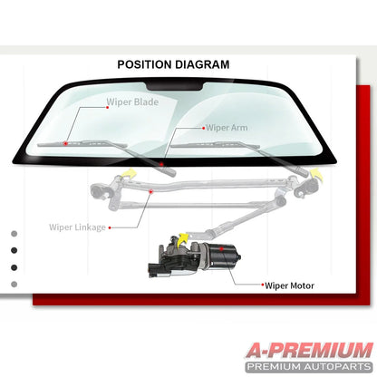 Front Windshield Wiper Motor for Dodge Ram 1500 2500 3500 (1997–1999)