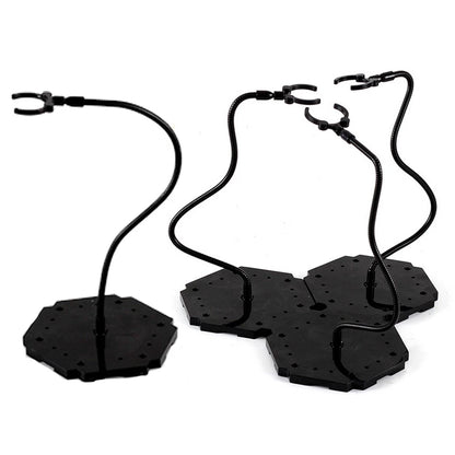 2Pcs Action Figure Stand with Adjustable Metal Support Arm