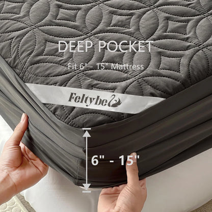 Waterproof Mattress Protector for Queen Size (60"x80")