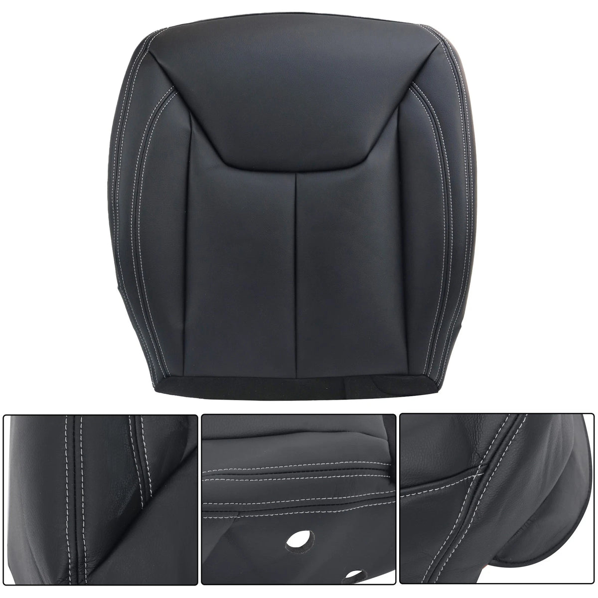 Leather Bottom Seat Cover for Jeep Wrangler (2013–2017) BCK36454K