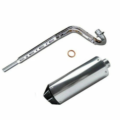 Exhaust Pipe Oval Muffler for Lifan 90CC 125CC 140CC (SDG SSR 107 109 125) EX05