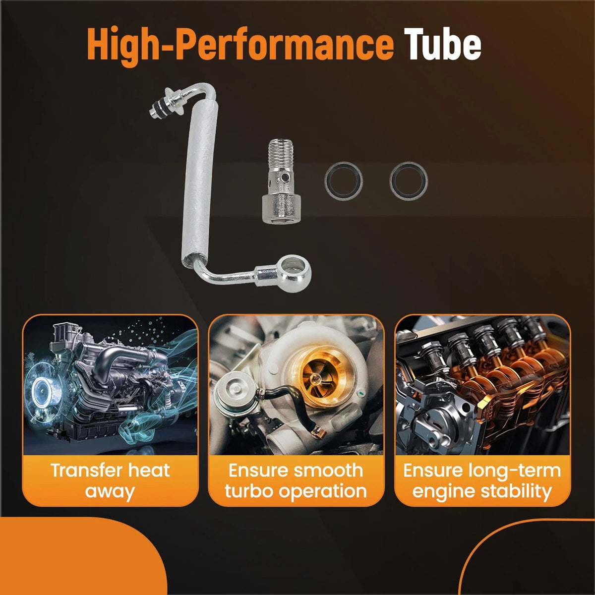 Turbo Oil Feed Pipe for Chevrolet Cruze Sonic Trax (2011–2019) 781504 140BHP