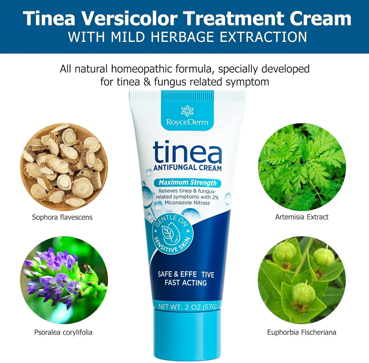 Tinea Versicolor Treatment for Athletes Foot (2 Ounce)