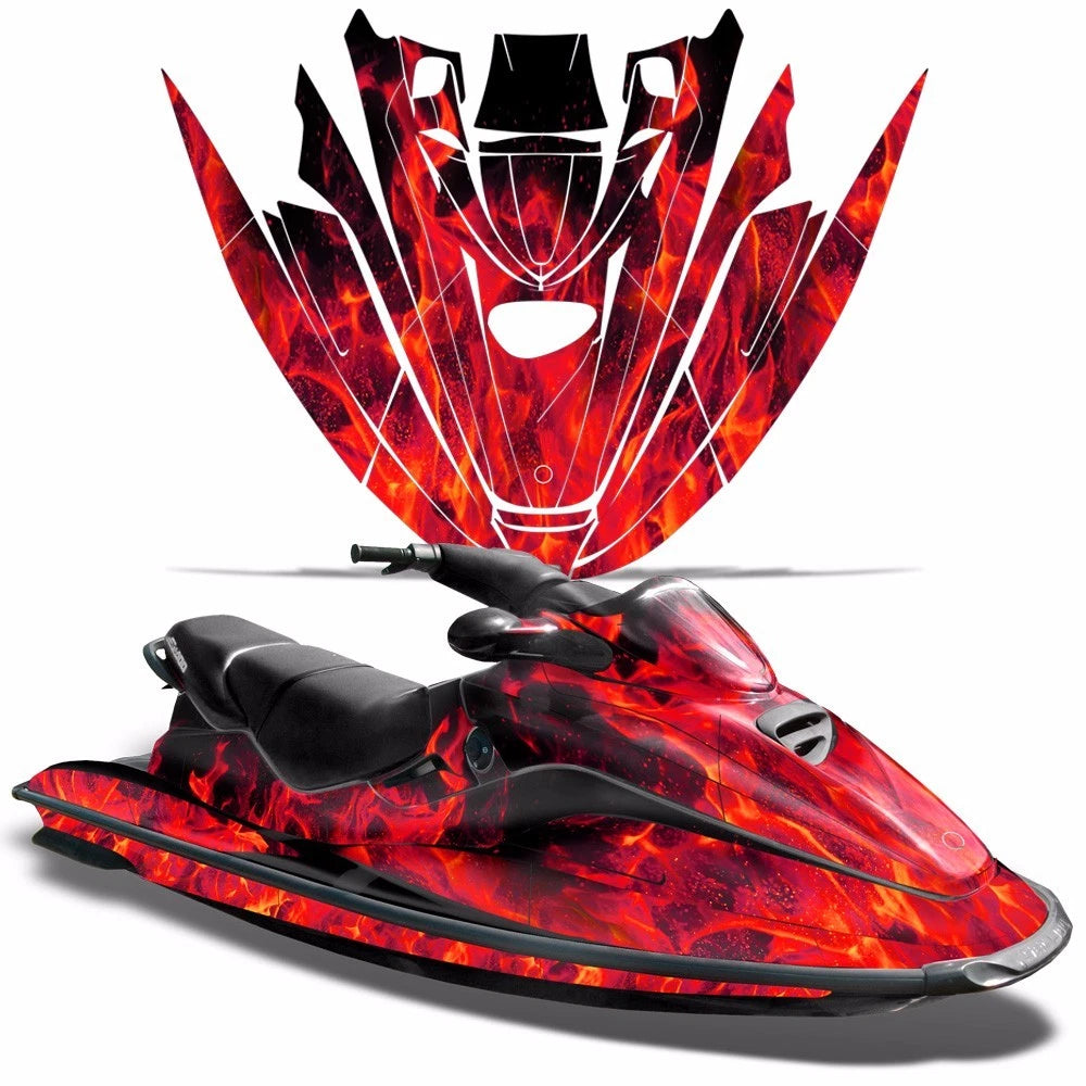 Jet Ski Graphics Decal Sticker for Sea-Doo GTX (1996–1999)