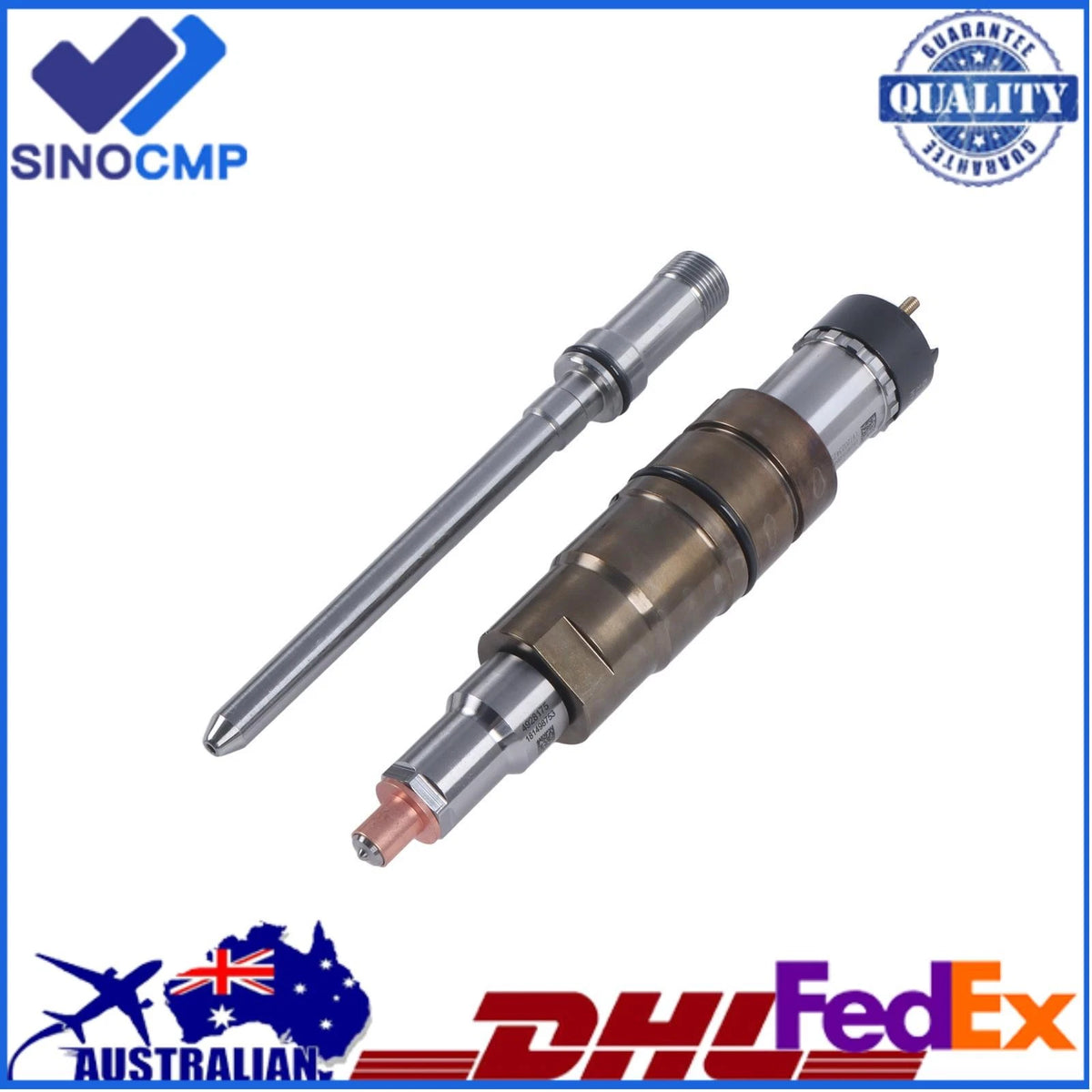 6PCS Diesel Fuel Injectors for Cummins Engine XPI HD (6513589, 6513589PX)