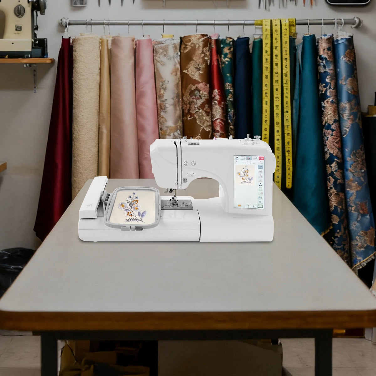 7" Screen Computerized Embroidery & Sewing Machine (US)
