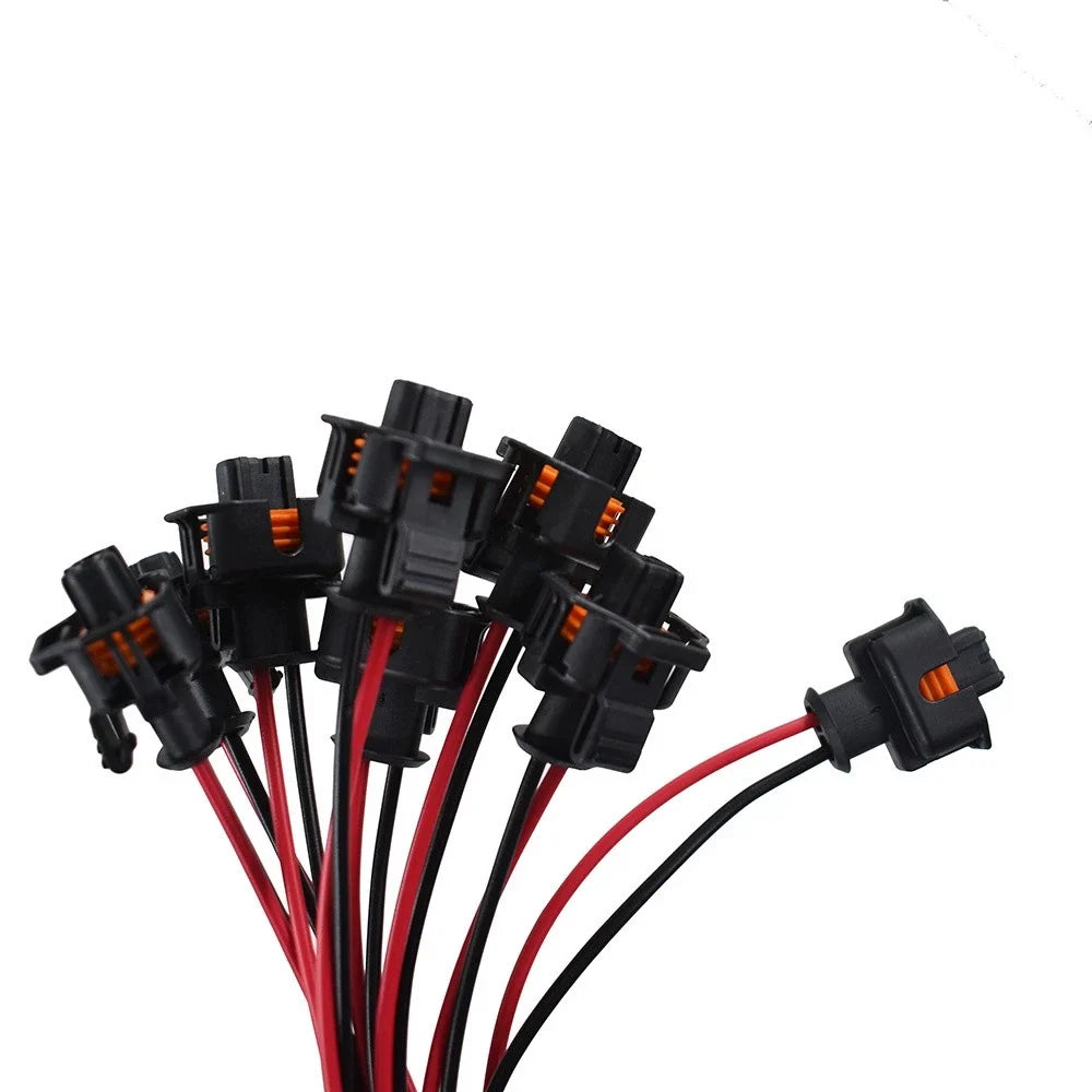 Set of 8 Fuel Injector Plug Connector Harness for Chevy Duramax (2001–2016)