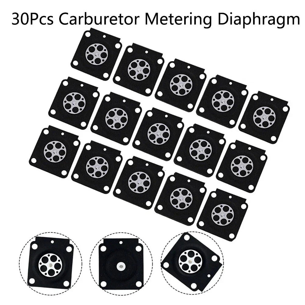 30Pcs Carburetor Metering Diaphragm for Stihl 4314 121 4700 (Garden)