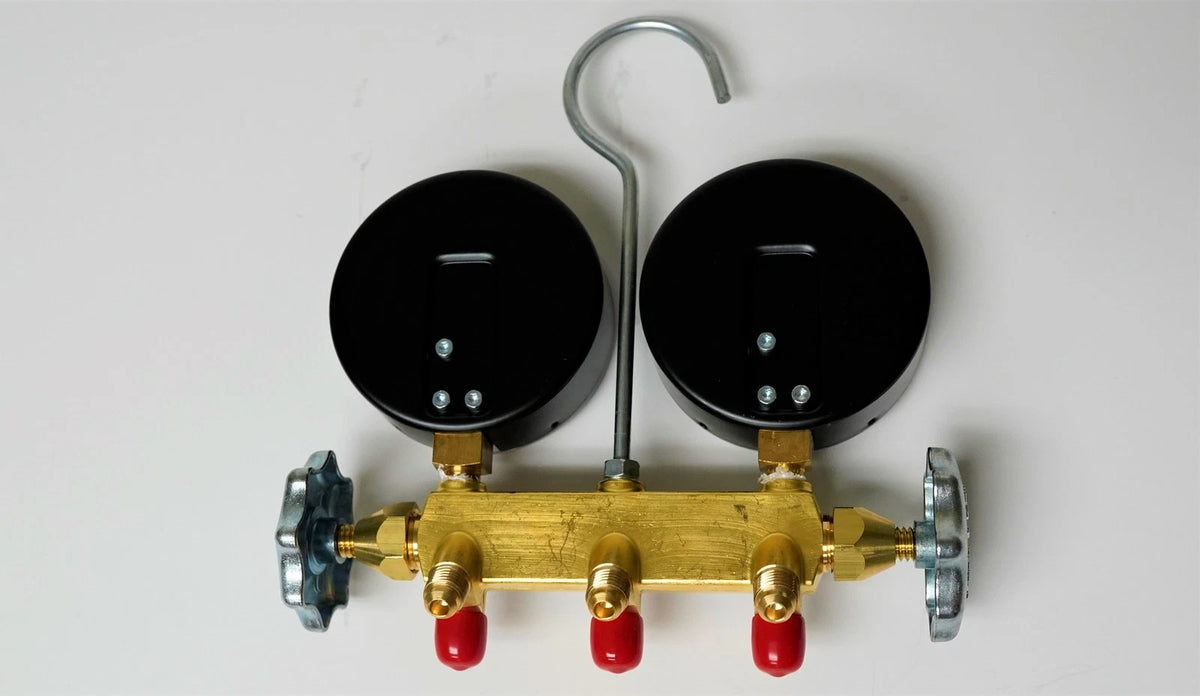 Heat Pump Test and Charging Manifold for Yellow Jacket 42041