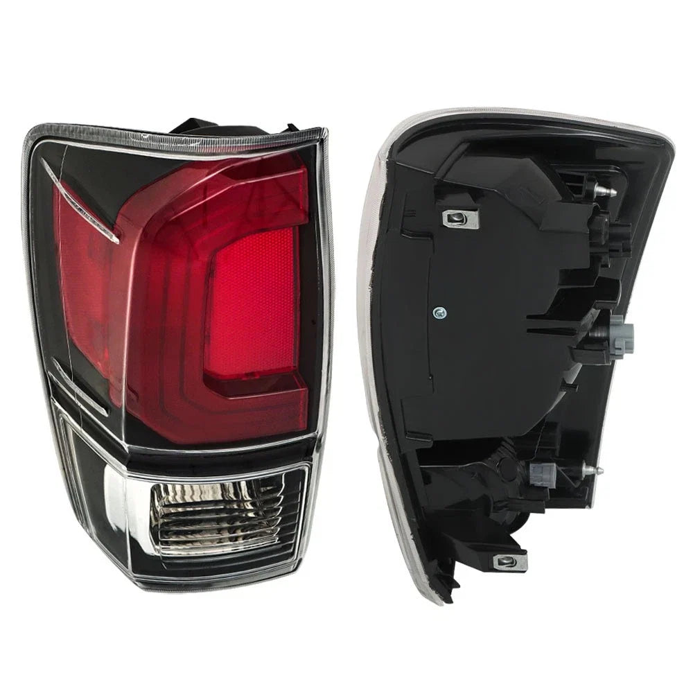 Set of 2 Red Rear Brake Tail Lights for Toyota Tacoma (2016–2021)