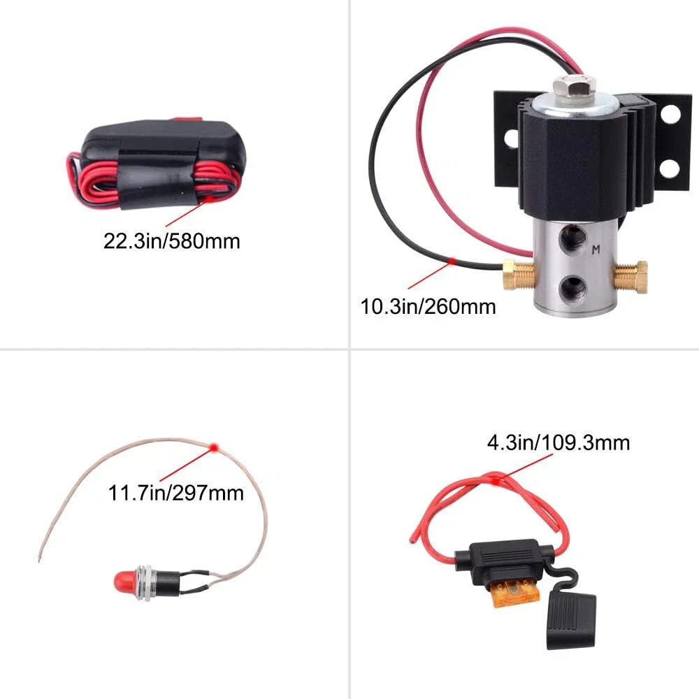 Line Lock Brake Lock Kit for Heavy Duty Vehicles (Electric Control)
